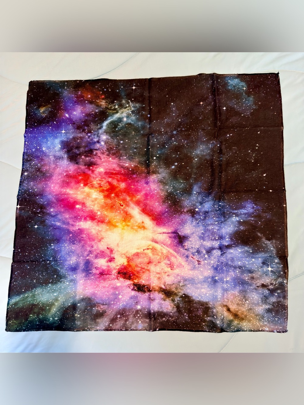 Galaxy Nebula Bandana - Multicolor Space Print